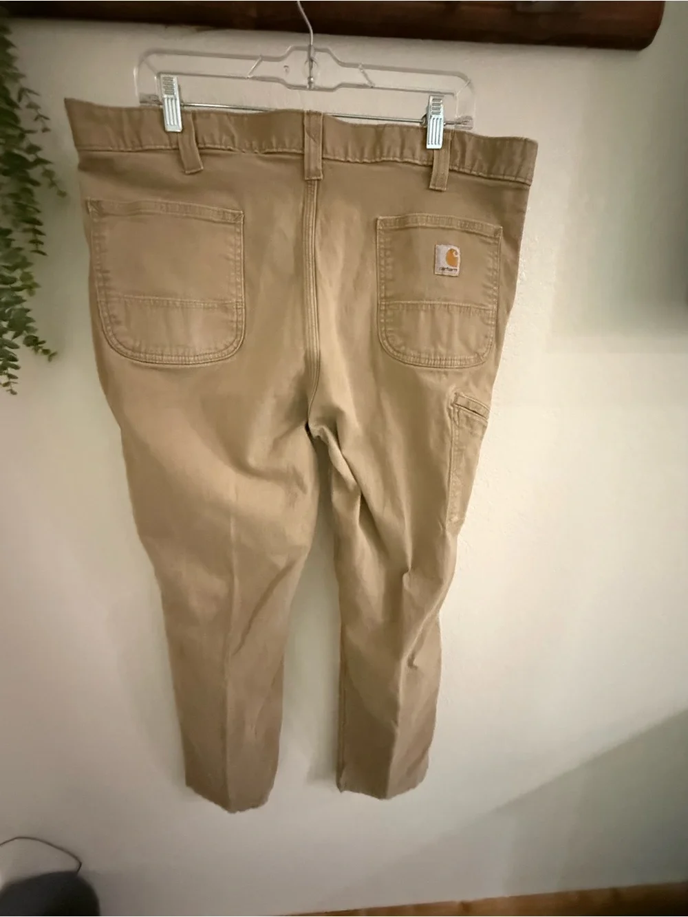 Carhartt Relaxed Fit Canvas Work Pants – Men’s 40x34 (31” Inseam)